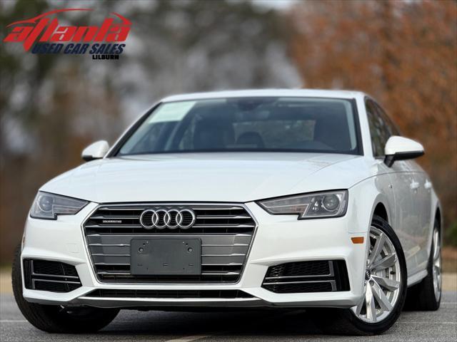 used 2018 Audi A4 car, priced at $16,289