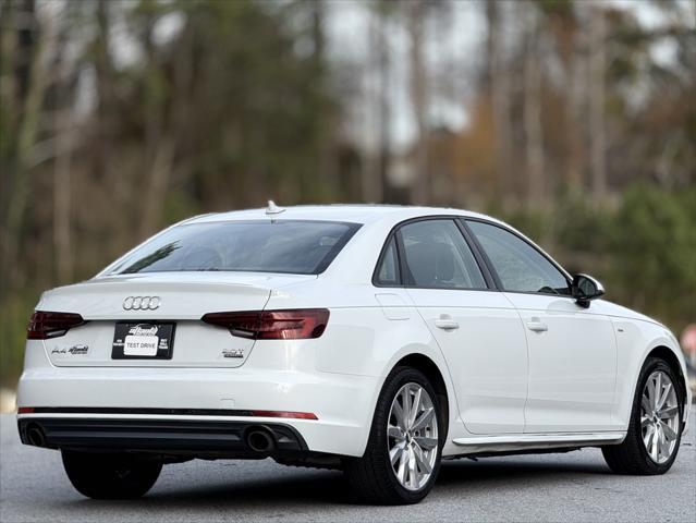 used 2018 Audi A4 car, priced at $16,289