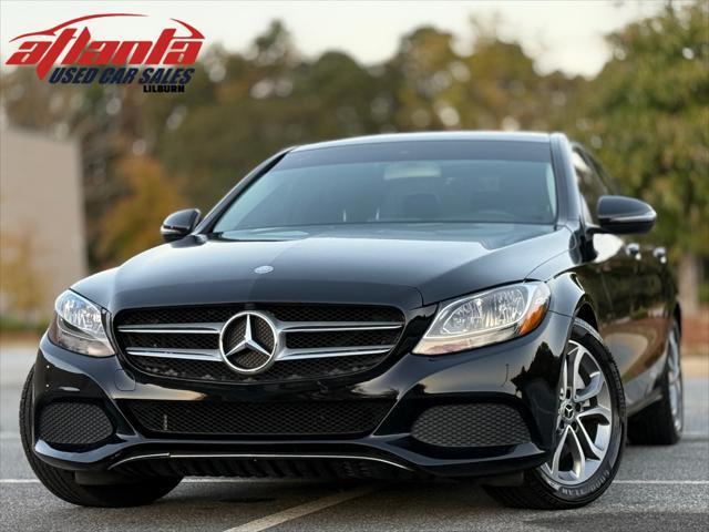 used 2017 Mercedes-Benz C-Class car, priced at $14,789