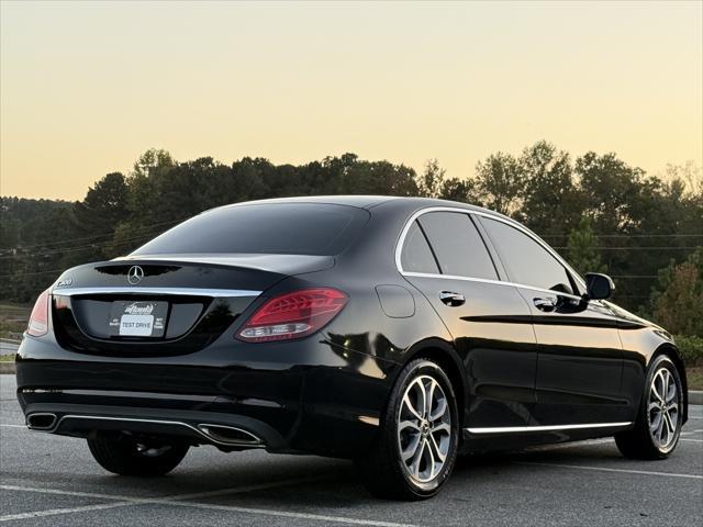 used 2017 Mercedes-Benz C-Class car, priced at $14,789