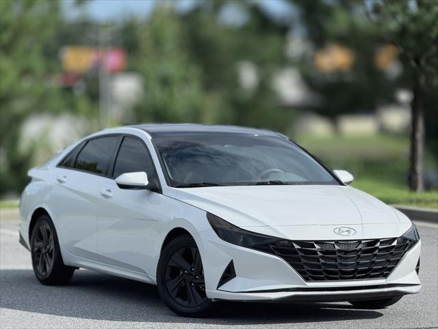 used 2021 Hyundai Elantra car, priced at $16,299