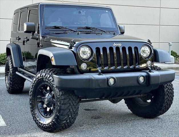 used 2017 Jeep Wrangler Unlimited car, priced at $27,089