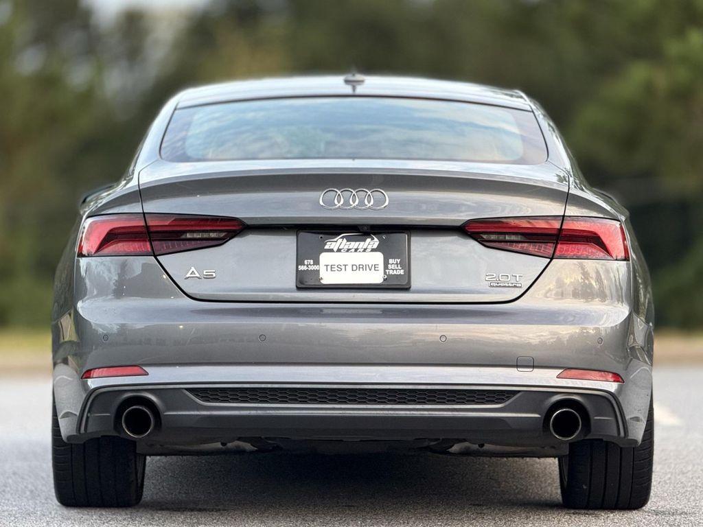 used 2018 Audi A5 car, priced at $16,289