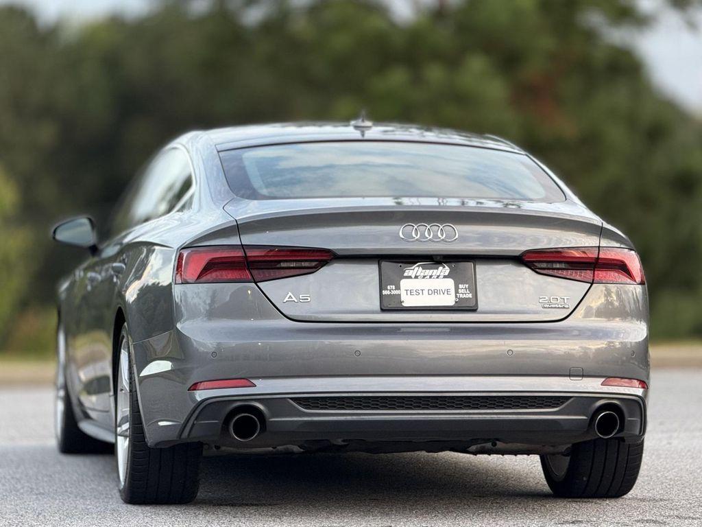 used 2018 Audi A5 car, priced at $16,289
