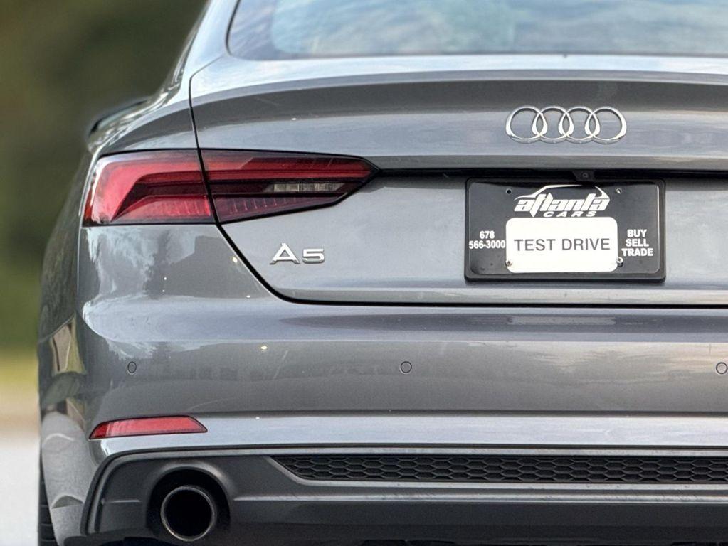 used 2018 Audi A5 car, priced at $16,289