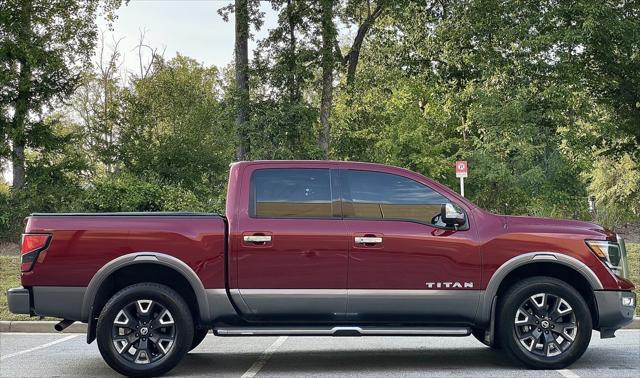 used 2021 Nissan Titan car, priced at $37,799