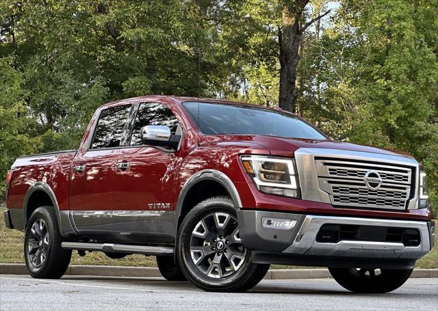 used 2021 Nissan Titan car, priced at $37,799