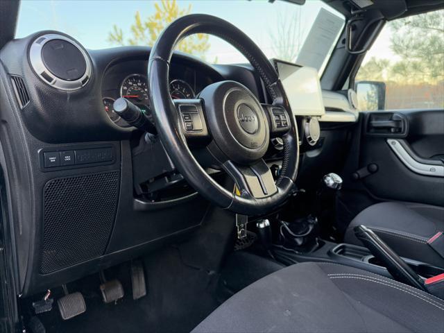 used 2015 Jeep Wrangler car, priced at $20,489