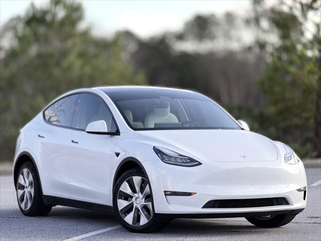 used 2021 Tesla Model Y car, priced at $26,999