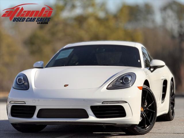 used 2017 Porsche 718 Cayman car, priced at $44,999