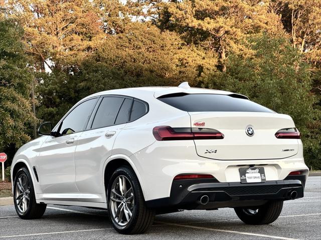 used 2021 BMW X4 car, priced at $34,489