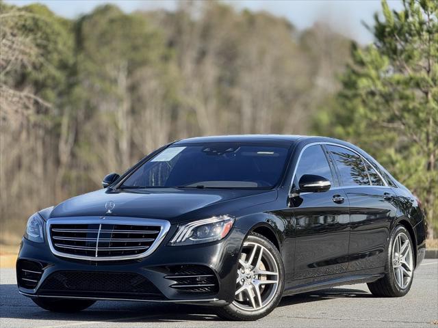 used 2018 Mercedes-Benz S-Class car, priced at $37,999