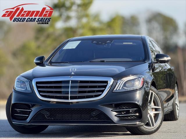 used 2018 Mercedes-Benz S-Class car, priced at $37,999