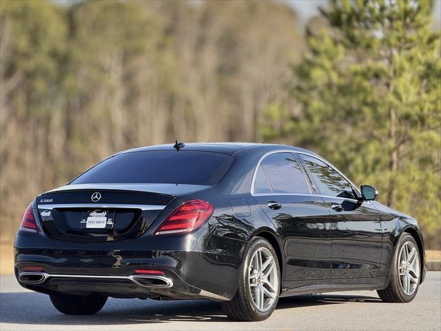 used 2018 Mercedes-Benz S-Class car, priced at $37,999