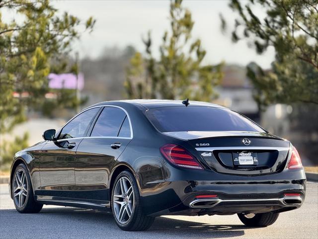 used 2018 Mercedes-Benz S-Class car, priced at $37,999