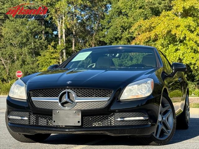 used 2015 Mercedes-Benz SLK-Class car, priced at $16,599