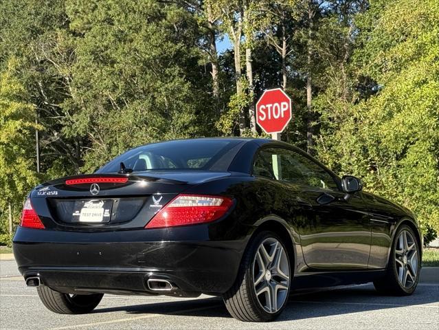 used 2015 Mercedes-Benz SLK-Class car, priced at $16,599