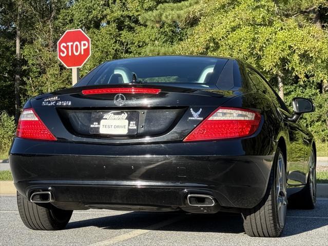 used 2015 Mercedes-Benz SLK-Class car, priced at $16,599