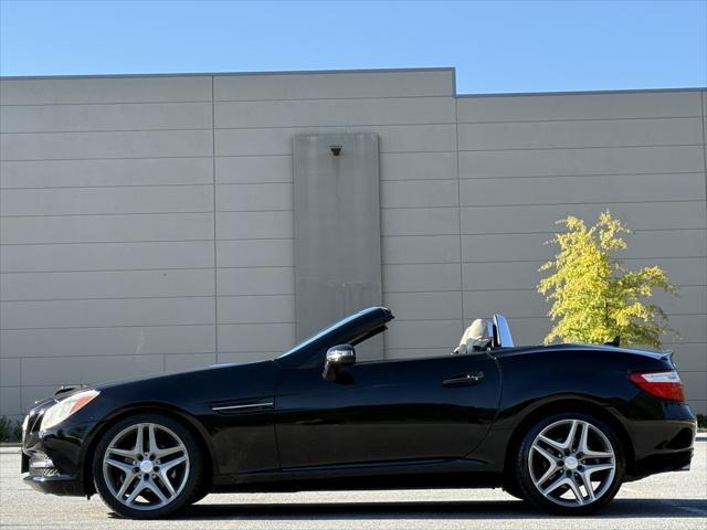 used 2015 Mercedes-Benz SLK-Class car, priced at $16,599