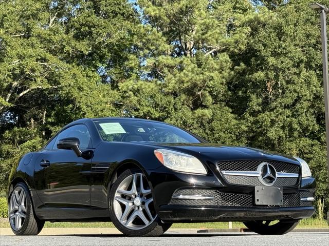 used 2015 Mercedes-Benz SLK-Class car, priced at $16,599