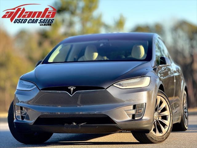 used 2018 Tesla Model X car, priced at $28,999