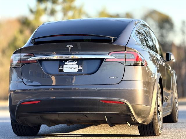 used 2018 Tesla Model X car, priced at $28,999