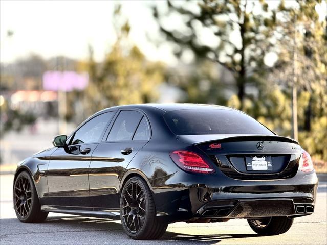 used 2017 Mercedes-Benz AMG C 63 car, priced at $29,999