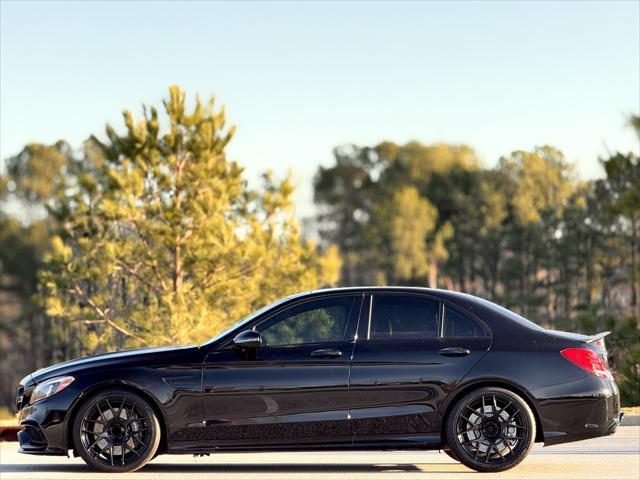 used 2017 Mercedes-Benz AMG C 63 car, priced at $29,999