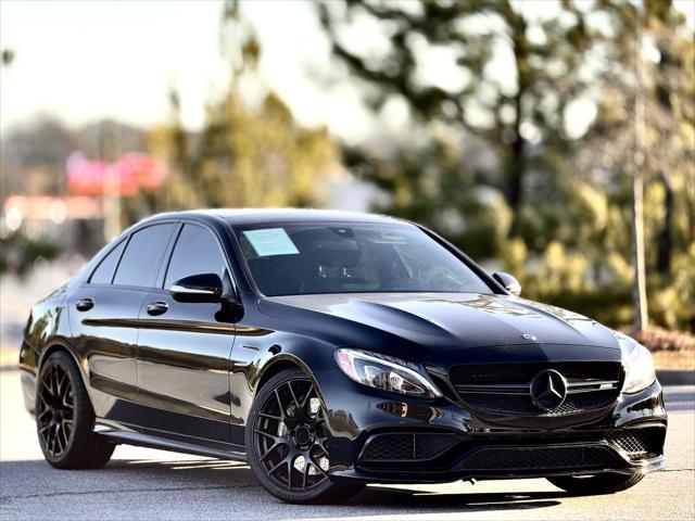 used 2017 Mercedes-Benz AMG C 63 car, priced at $29,999