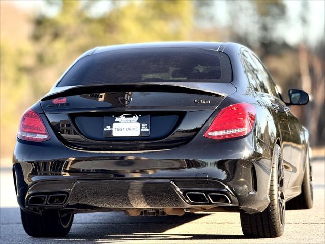 used 2017 Mercedes-Benz AMG C 63 car, priced at $29,999