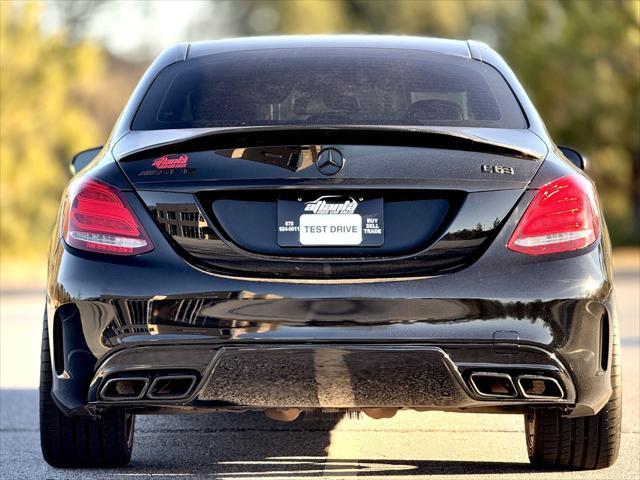 used 2017 Mercedes-Benz AMG C 63 car, priced at $29,999