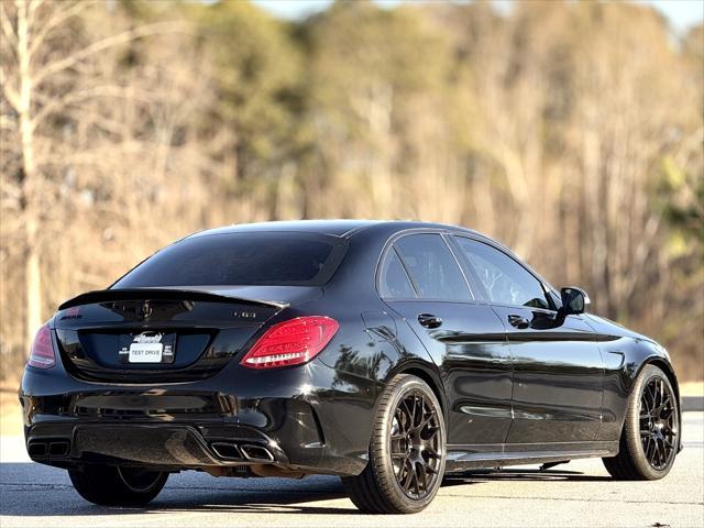 used 2017 Mercedes-Benz AMG C 63 car, priced at $29,999