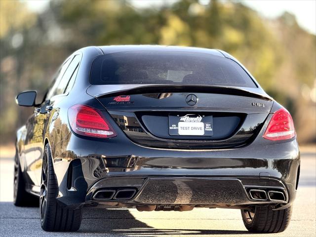 used 2017 Mercedes-Benz AMG C 63 car, priced at $29,999