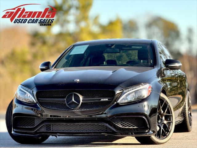 used 2017 Mercedes-Benz AMG C 63 car, priced at $29,999