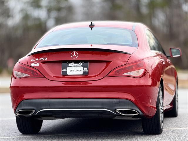 used 2018 Mercedes-Benz CLA 250 car, priced at $19,989