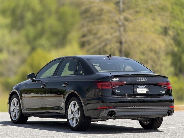 used 2018 Audi A4 car, priced at $13,899
