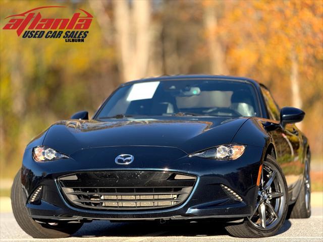 used 2021 Mazda MX-5 Miata RF car, priced at $21,689