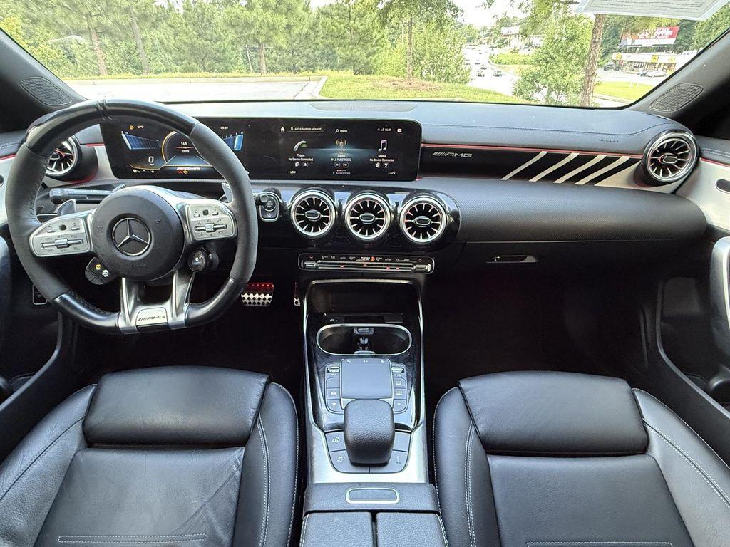 used 2023 Mercedes-Benz AMG CLA 35 car, priced at $40,999