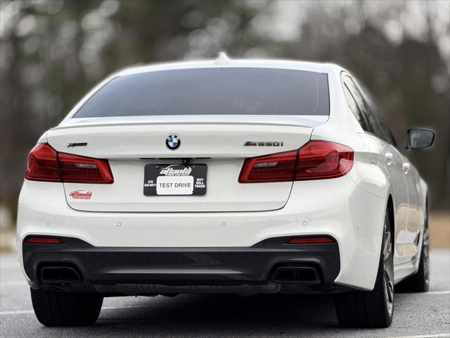 used 2019 BMW M550 car, priced at $28,489