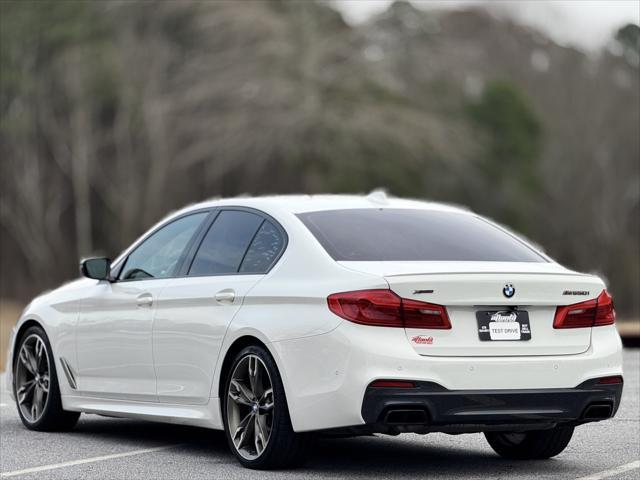 used 2019 BMW M550 car, priced at $28,489