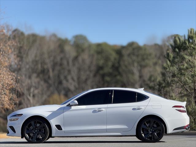 used 2022 Genesis G70 car, priced at $31,489