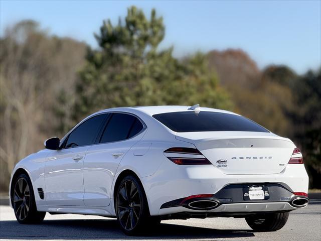 used 2022 Genesis G70 car, priced at $31,489