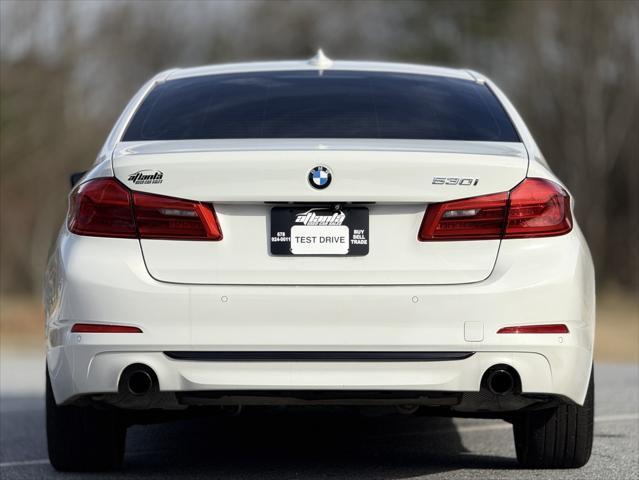 used 2018 BMW 530 car, priced at $16,789