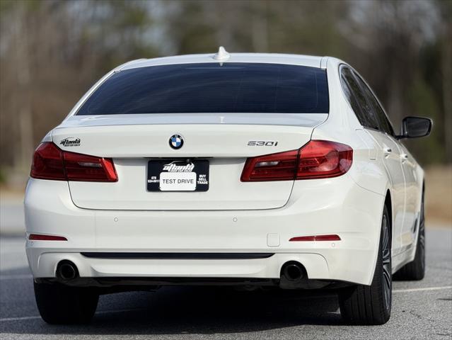 used 2018 BMW 530 car, priced at $16,789