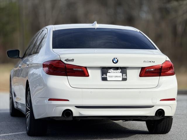 used 2018 BMW 530 car, priced at $16,789