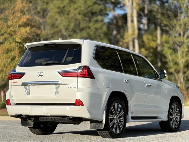 used 2017 Lexus LX 570 car, priced at $49,999