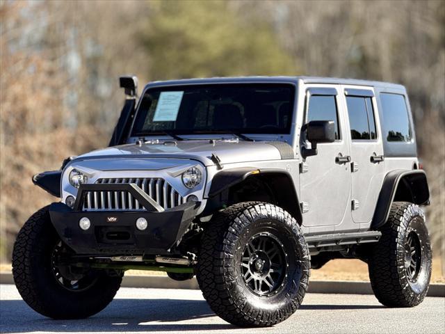 used 2017 Jeep Wrangler Unlimited car, priced at $21,999