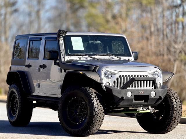 used 2017 Jeep Wrangler Unlimited car, priced at $21,999