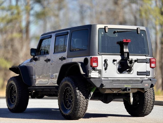 used 2017 Jeep Wrangler Unlimited car, priced at $21,999