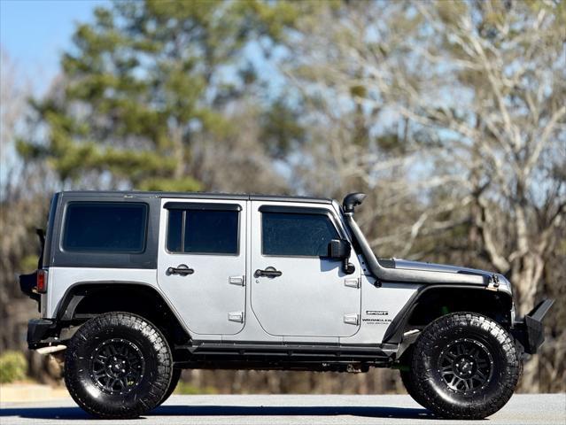 used 2017 Jeep Wrangler Unlimited car, priced at $21,999